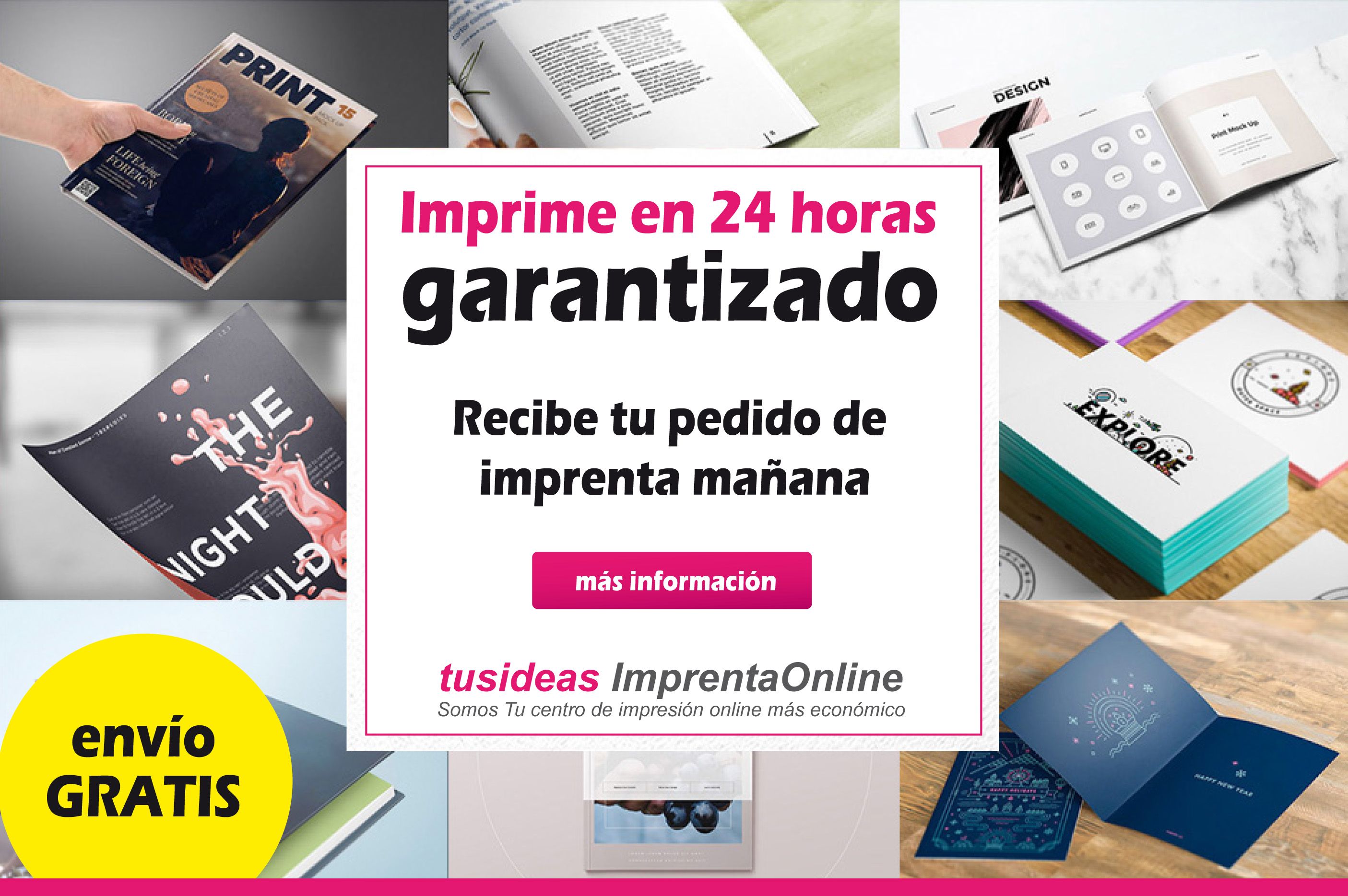 Impresión de Libros - Imprenta Online 24h